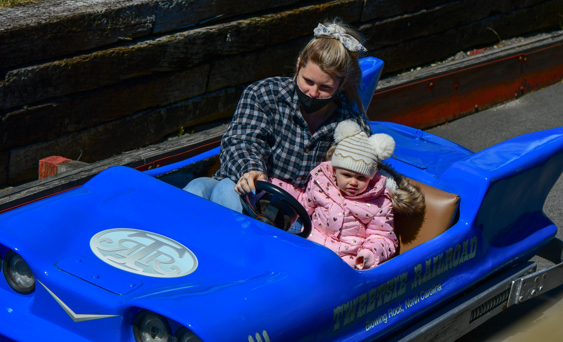 Tweetsie driving lesson